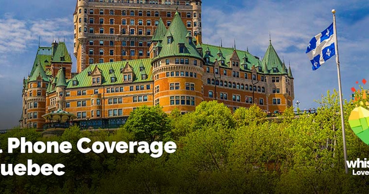 Best Cell Phone Coverage in Québec | WhistleOut