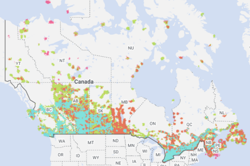 Koodo Mobile Coverage Map