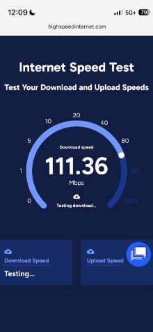 Speed Test 1