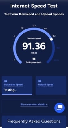 Speed Test 1