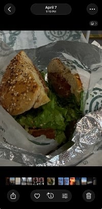 Screenshot of Photos library