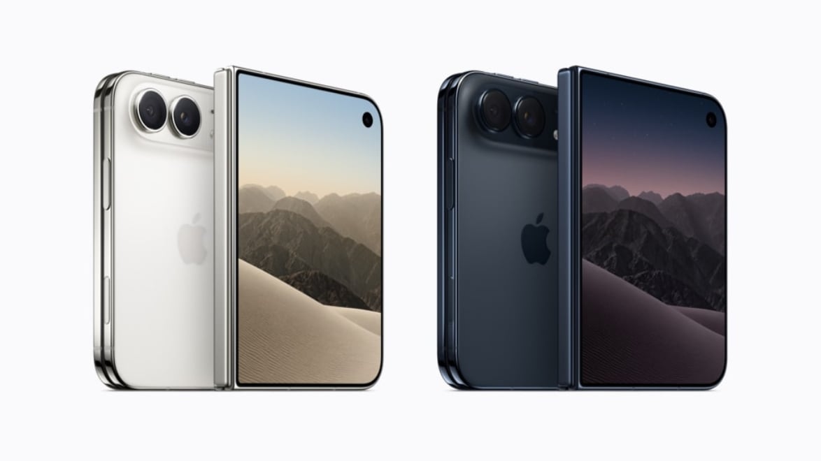 The iPhone Duo arrives in two colour options.